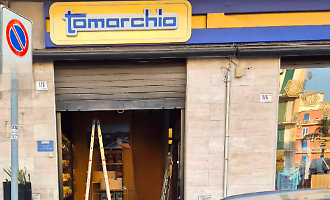 Il tentato colpo in via Giuffrida a Catania