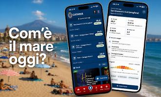 "Com'&egrave; il mare oggi?": sull'app del Comune di Catania il servizio per conoscere le condizioni meteo-marine