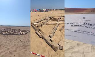 Ricominciano i lavori per il lido all'Isola delle Correnti, ma subito vengono rimessi i sigilli: altro sequestro per lo Scialai