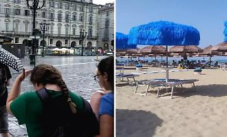 Breve tregua temporalesca, poi rimonta il caldo record per la settimana di Ferragosto