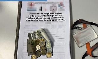 Aveva trovato il modo di fare soldi senza lavorare: a Catania denunciata una finta volontaria