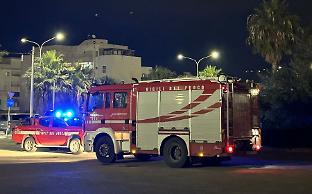 Il luogo del ritrovamento del cadavere