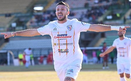 Rotulo autore del gol del pareggio della Nissa a Milazzo