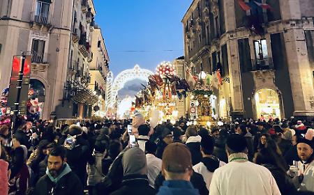 Sant'Agata, il "Pil" della festa: una lunga filiera e un giro d&rsquo;affari da 25 milioni