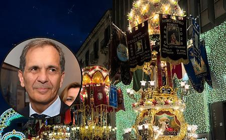 Sant'Agata fra i ritardi e il "caso candelore", ma la festa rimane emozione. Trantino: &laquo;Se l'anno prossimo non facessimo i fuochi del Borgo?&raquo;