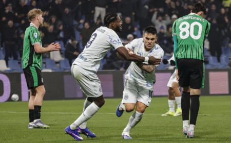 Inter show a Sassuolo: 5-0 e fuga scudetto! Dimarco fa magie, Lautaro nella storia