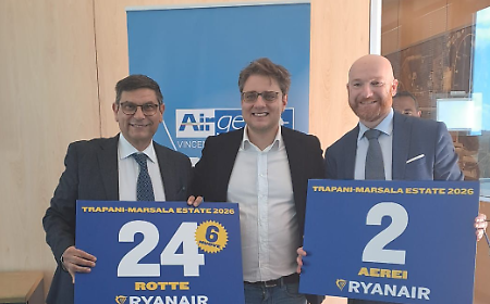 Ryanair apre a Trapani-Birgi: nuova base, 24 rotte e +35% di passeggeri attesi