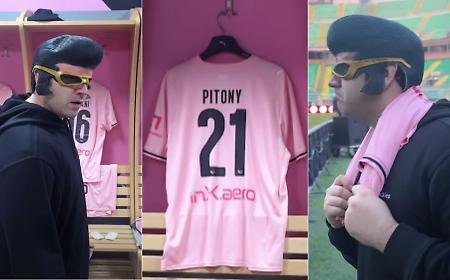 Palermo, Tony Pitony diventa rosanero: il video social