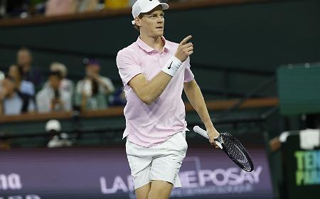 Sinner ai Quarti di Indian Wells: pratica Fonseca sbrigata in due set