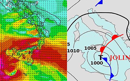 Jolina si piazza sullo Stretto, cosa aspettarsi in Sicilia: tre giorni di piogge torrenziali, vento e freddo
