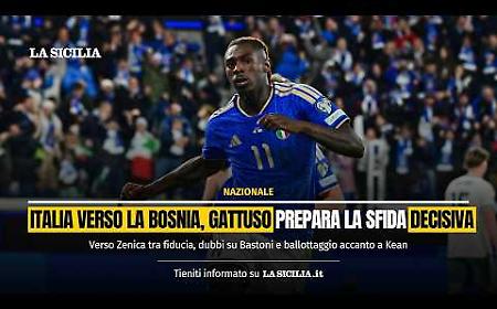 Bosnia - Italia -3: Gattuso conferma il 3-5-2 e si gioca la carta Pio Esposito?