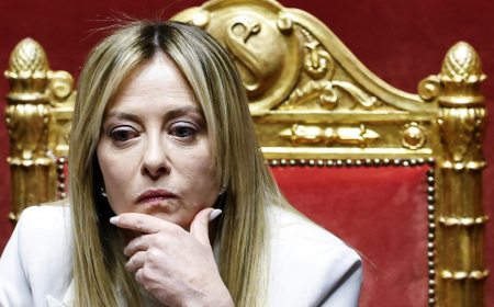 La premier Giorgia Meloni