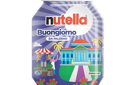 Nutella dedica un vasetto a Palermo: il&nbsp;buccellato e la Vucciria protagonisti della limited edition
