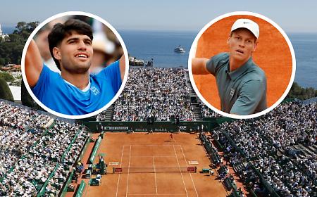 Sinner contro Alcaraz: a Montecarlo la finale che vale il tetto del mondo