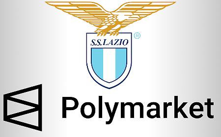 Stasera a Napoli la Lazio scende in campo con un nuovo sponsor sul petto: chi &egrave; Polymarket
