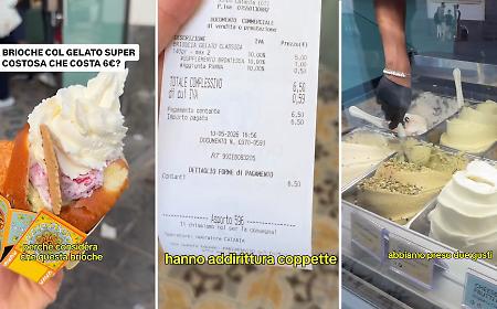 Brioche col gelato a 6,50 euro, &egrave; guerra sui social: food blogger vs mastro gelatiere