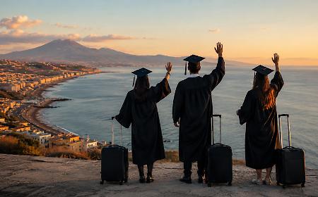 Sicilia, in 10 anni persi 56mila laureati: l'isola con pi&ugrave; emigrati d'Italia