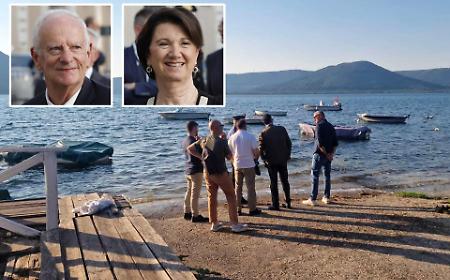 Scomparso nel lago il marito di Roccella: le ricerche, le polemiche e la vergogna social
