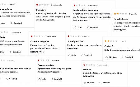 Antitrust, nuove regole contro le recensioni false: serve prova dell&rsquo;acquisto