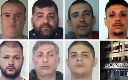 Chi sono gli arrestati Carcere per 19 due obblighi di firma e un ricercato