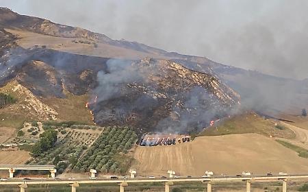 Incendi, Schifani visita la Sala operativa della Regione
