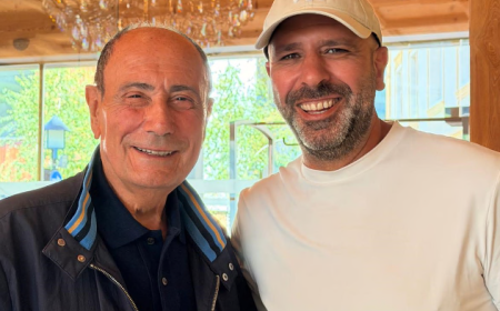 Simpatico siparietto tra Renato Schifani e Checco Zalone