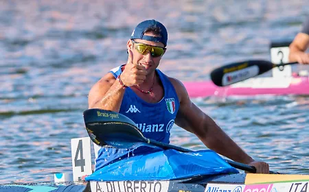 Canoa velocit&agrave;: Italia sul tetto mondo con il palermitano Andrea Di Liberto