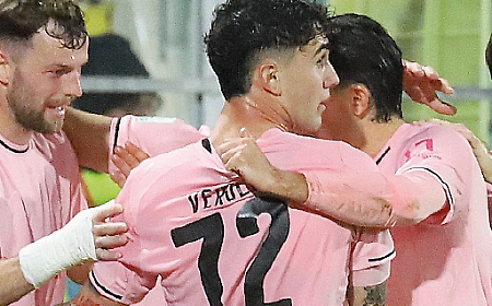 l'esultanza dei rosanero