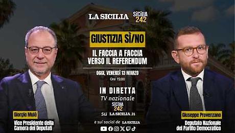 Giustizia S&igrave;/No, il faccia a faccia verso il Referendum: Giorgio Mul&egrave; e Peppe Provenzano 