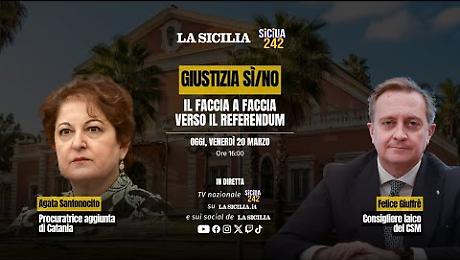 Giustizia S&igrave;-No: il confronto in redazione fra Giuffr&egrave; e Santocito