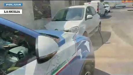 Blitz in un parcheggio vicino all'aeroporto di Fontanarossa: 40 veicoli rimossi e recuperata un'auto rubata