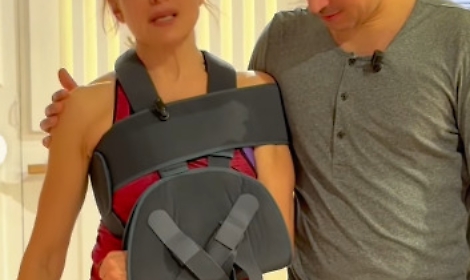 "Ballando con le Stelle", Barbara D'Urso con il tutore: «Sono emotivamente abbattuta» VD