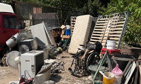 Ragusa e la sagra degli zozzoni, individuata una discarica abusiva di 500 mq in centro