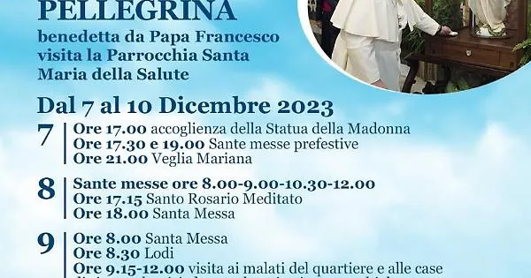 A Catania la statua della Vergine della Medaglia Miracolosa - La Sicilia