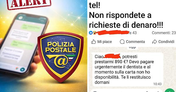 &laquo;Mi presti i soldi per il dentista?&raquo;: ma il messaggio social &egrave; una truffa - La Sicilia