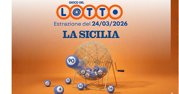 Lotto, 10eLotto e Superenalotto: le estrazioni e le quote del 24 marzo 2026  - La Sicilia
