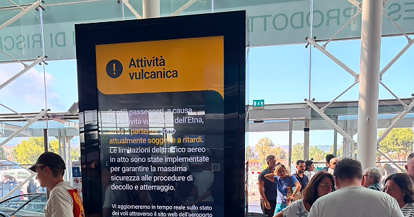 Catania Airport Flight Disruptions Due to Etna Eruption: Live Updates