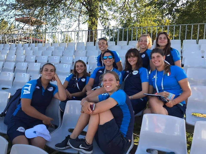 La Nazionale U21 donne di canoa polo a Catania