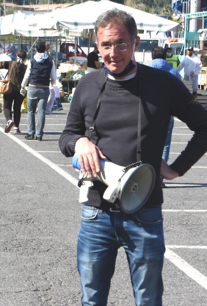 L'assessore Balsamo (foto Santi Zappal&agrave;)