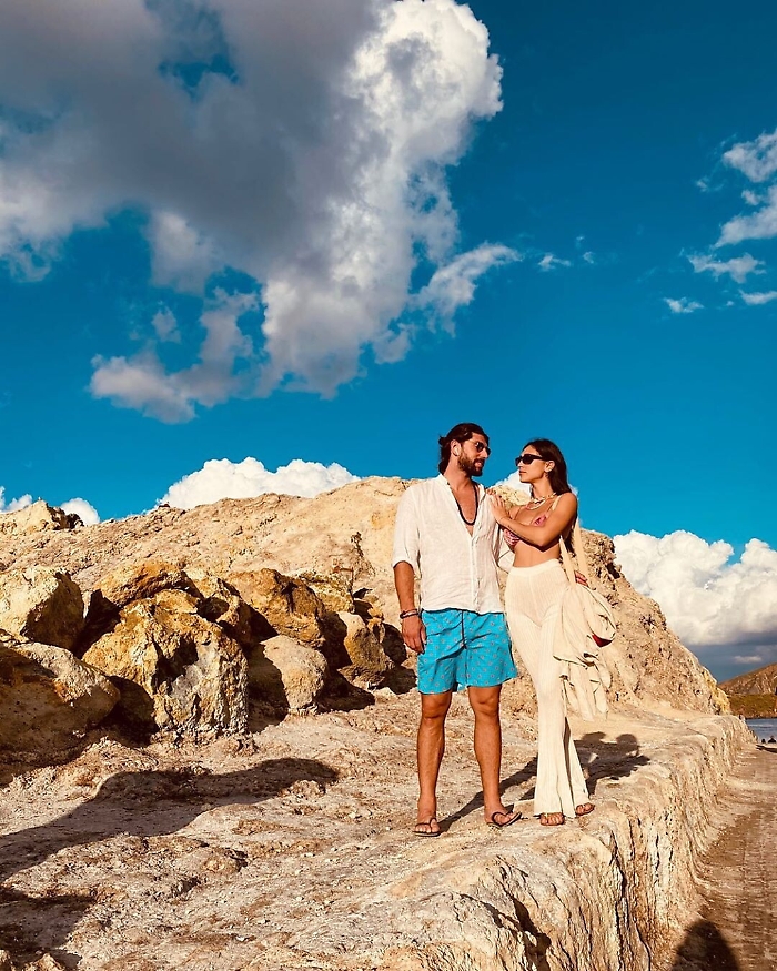 Ignazio Moser e Cecilia Rodriguez a Vulcano