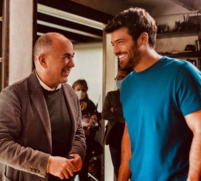 Ferzan Ozpetek con Can Yaman