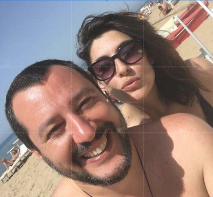 Elisa Isoardi al tempo della relazione con Matteo Salvini