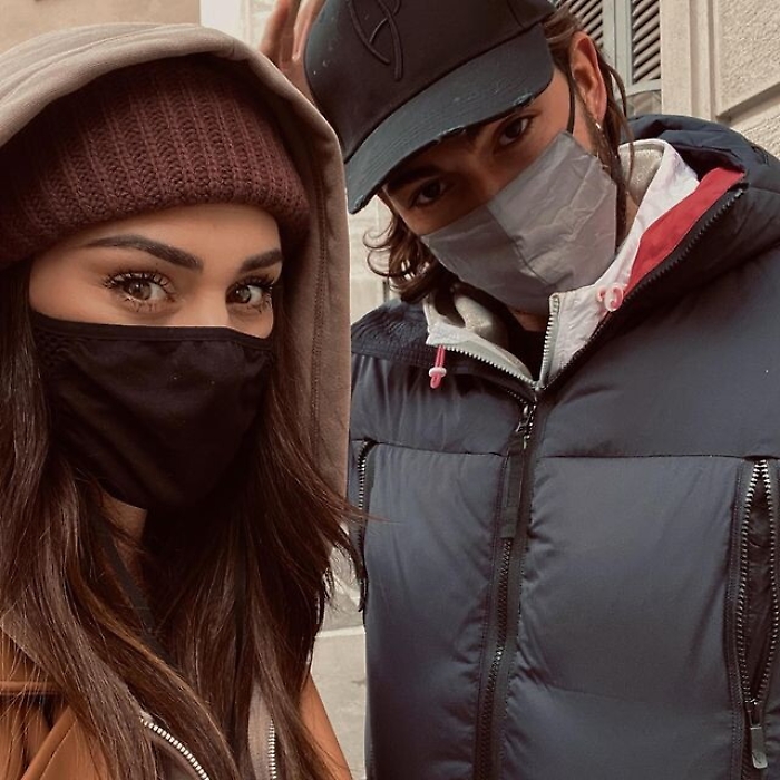 Cecilia Rodriguez con il compagno Ignazio Moser