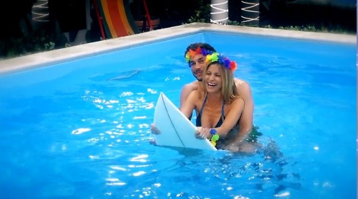 Adriana Volpe e Andrea Denver al GFVip