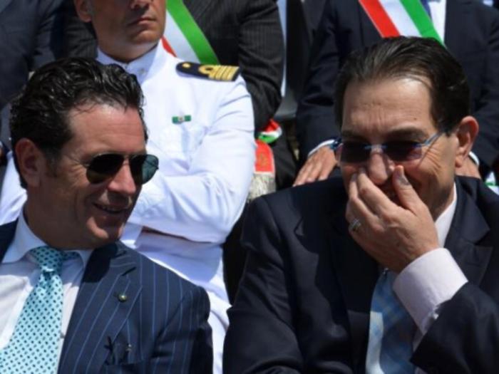 Antonello Montante con l'ex governatore Rosario Crocetta