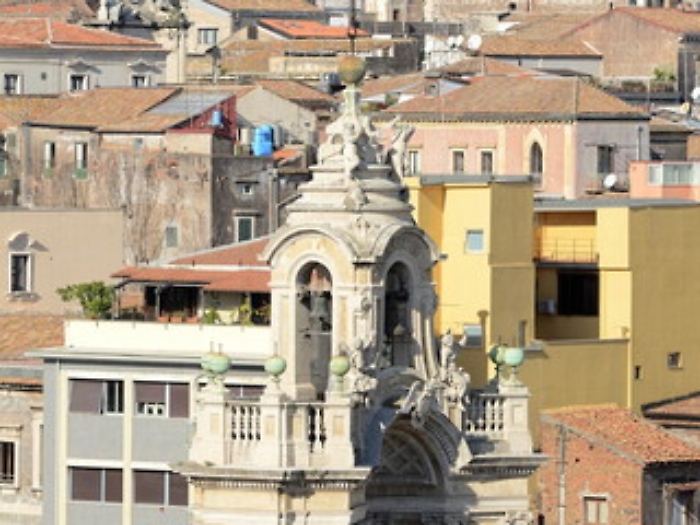  VISTA DI CATANIA DALLA CUPOLA DELLA BADIA SANT'AGATA