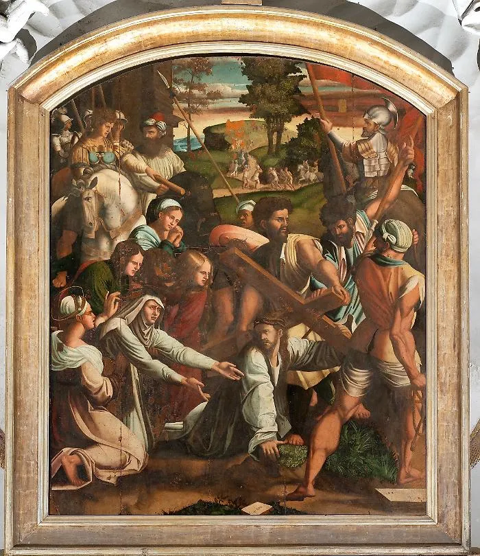 5.Iacopo-Vignerio-Salita-al-Calvario-1541-Chiesa-San-Francesco-dAssisi-CT