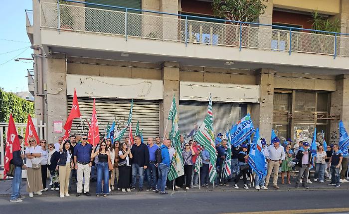 Contratto Uneba protesta Catania 01