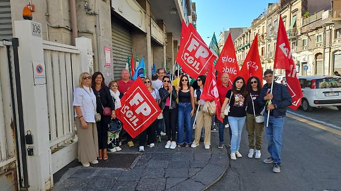 Contratto Uneba protesta Catania