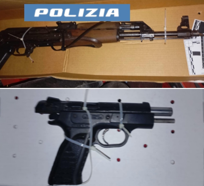 KALASHNIKOV, MUNIZIONI E DROGA IN GARAGE, PREGIUDICATO 30ENNE ARRESTATO DALLA POLIZIA DI STATO 3